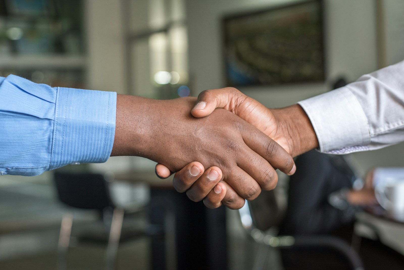 Meeting with an insurance agent